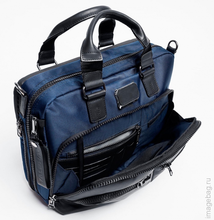 ALPHA Y01 blue Деловая сумка-10