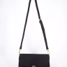 Женская кожаная сумка Paul Rayner black 6333