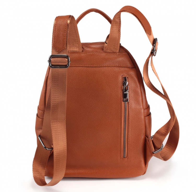 Женский рюкзак городской коричневый Amanda-0262