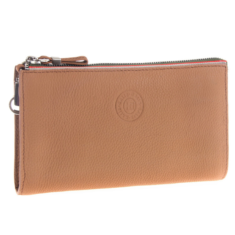 Мужской клатч кожаный коричневый GALIB M-031