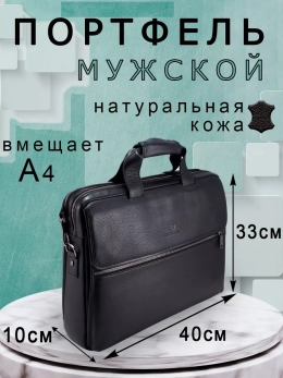 Деловая мужская сумка для ноутбука Paul Rayner 1945010-1