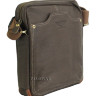  Cумка мужская коричневая IP Collection 80110-2-81gray.1