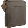  Cумка мужская коричневая IP Collection 80110-2-81gray.2