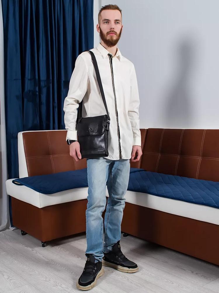 Мужская сумка планшет из натуральной кожи Paul Rayner 0037836-4