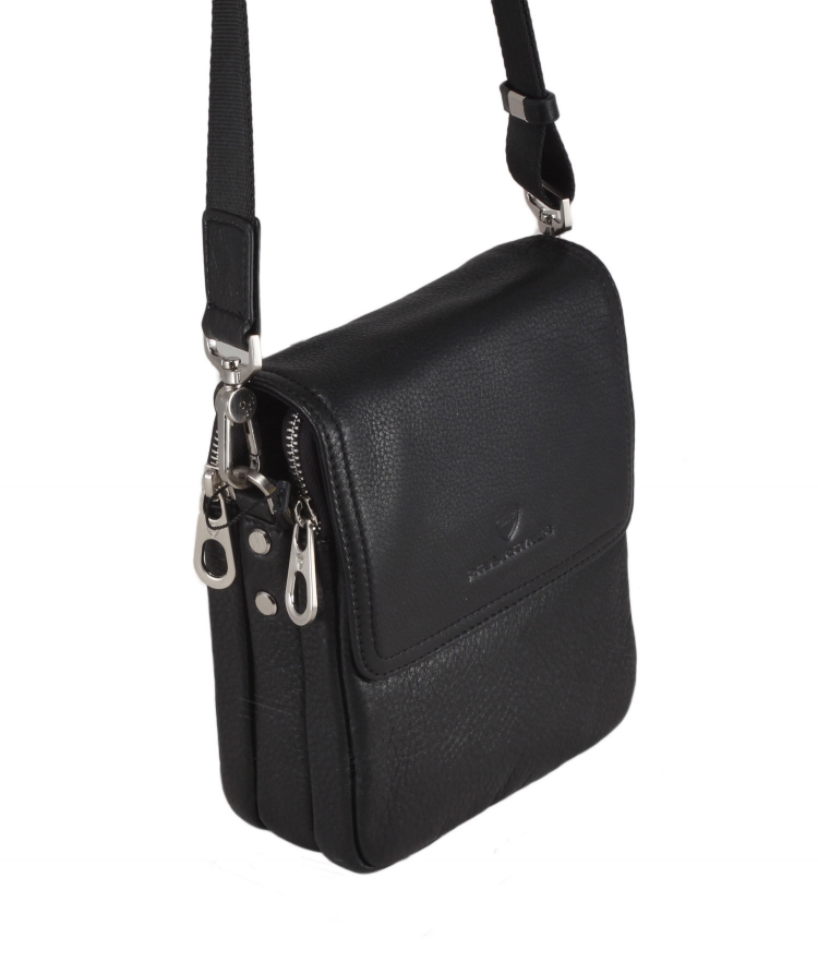 Компактная мужская сумка Paul Rayner 0038902-1S-007 black