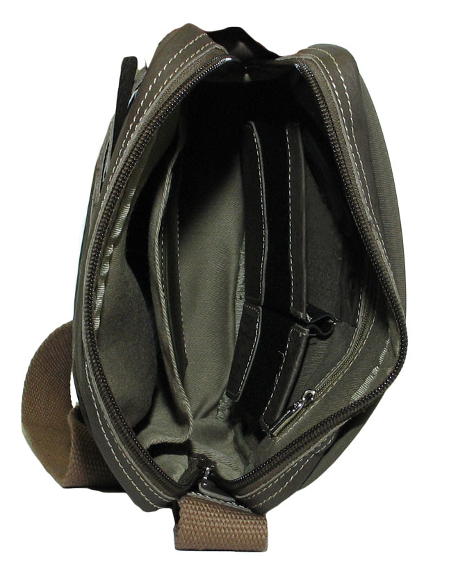 Сумка коричневая IP Collection 80110-5-101gray/3