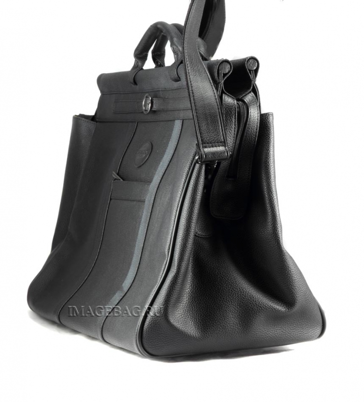 Дорожная сумка саквояж из натуральной кожи WST Polo F-01.2