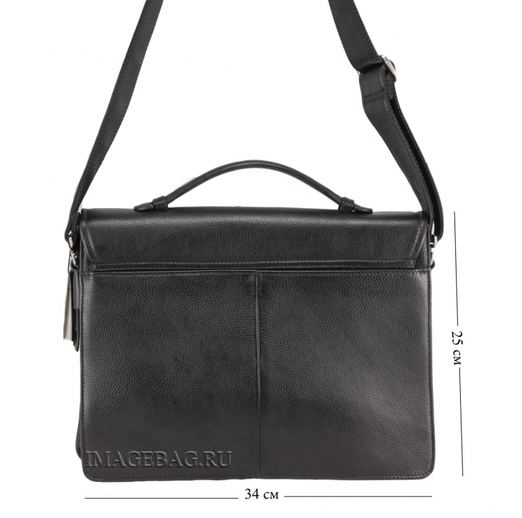 Деловая мужская сумка через плечо IP Collection 3593  