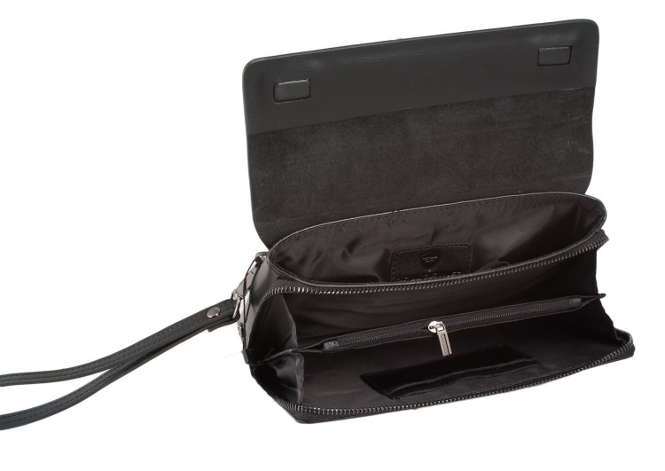 Барсетка кожаная с кистевым ремнем Paul Rayner 0351379-1_1323_1977