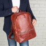 Мужской кожаный рюкзак Adams Redwood