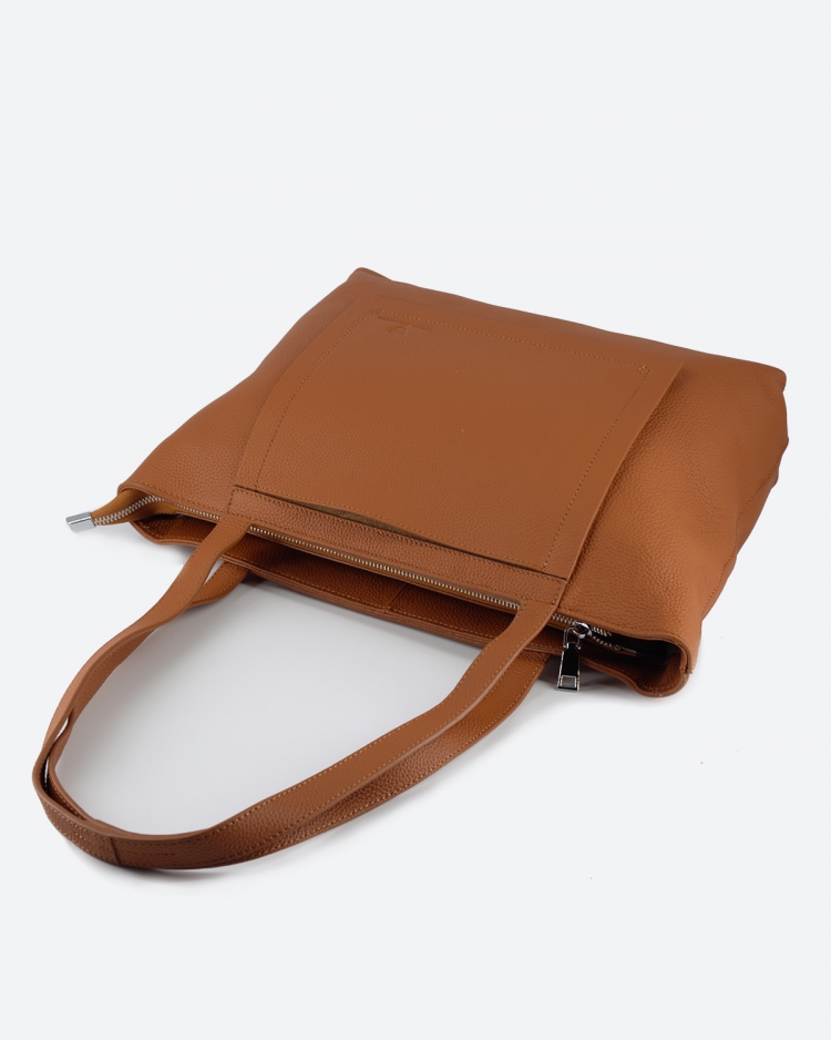 Сумка женская шоппер Paul Rayner brown Gloria 3188