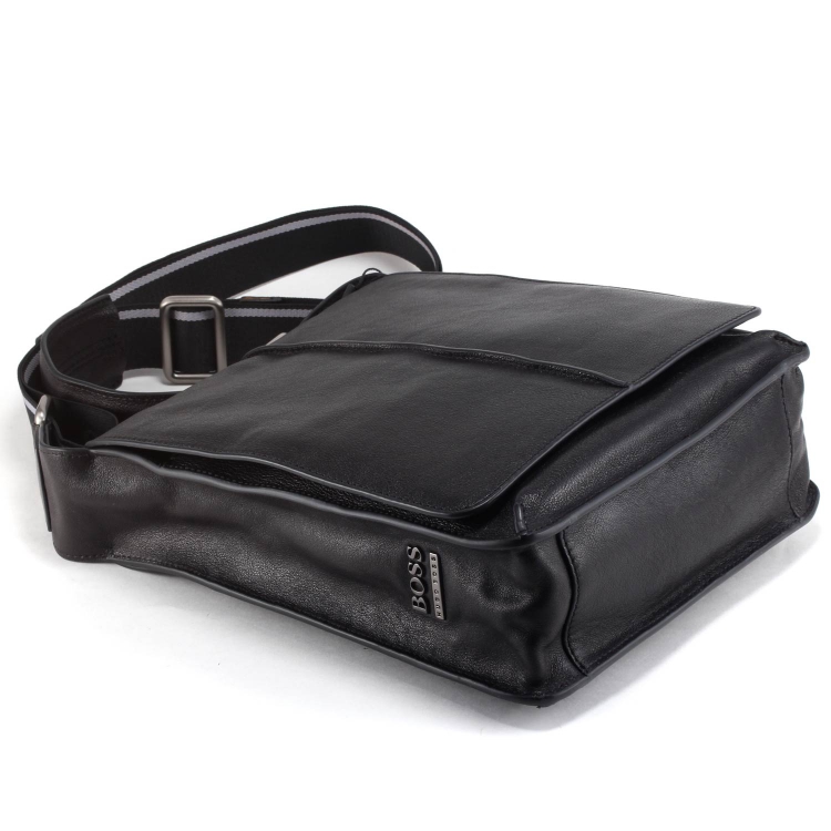 Черная мужская сумка Hugo Boss 6055-9-47 