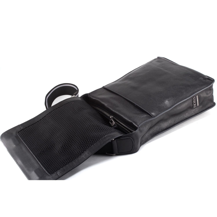 Черная мужская сумка Hugo Boss 6055-9-47 