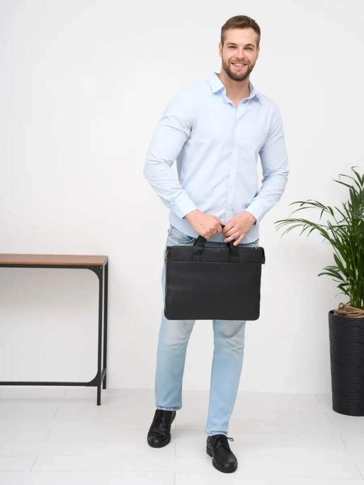 Деловая мужская сумка Paul Rayner 1941145C6-007