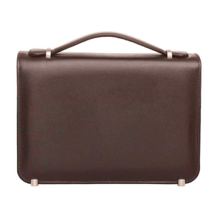 Вместительная барсетка мужская кожаная Clark Brown