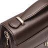 Вместительная барсетка мужская кожаная Clark Brown