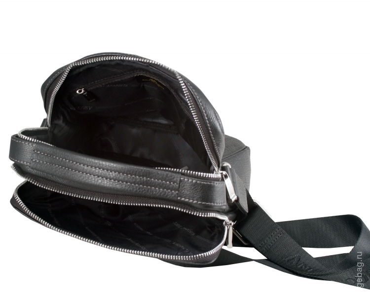 Сумка кожаная черная Anre Aragosta 0138-21__4242