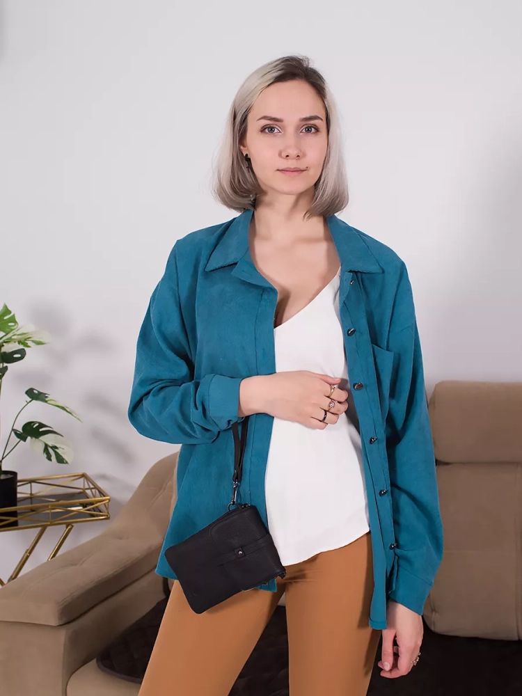 Женская сумка планшет Paul Rayner черная black 8056