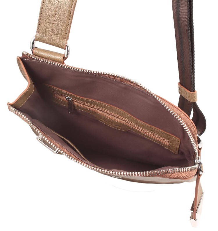 Сумка через плечо цвета хаки Giorgio Armani khaki 4158-1-48-2_8836