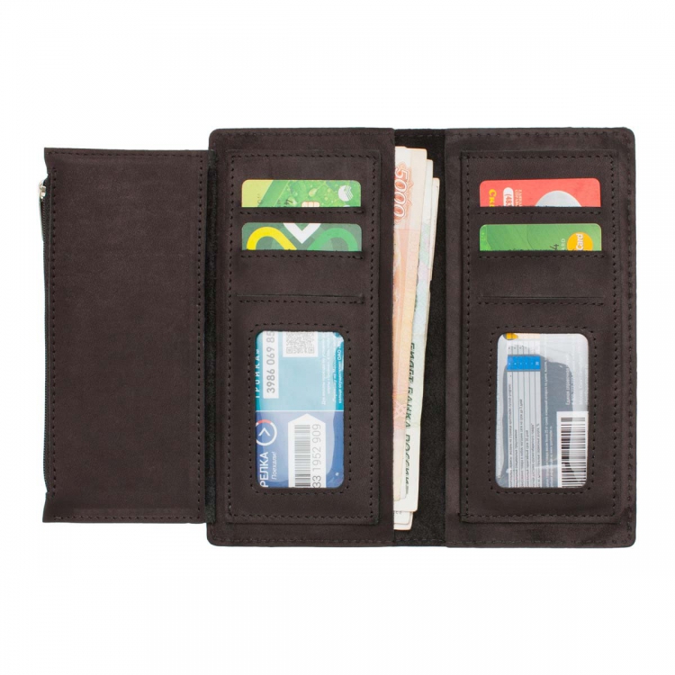 Компактный мужской портмоне клатч Anvil Black