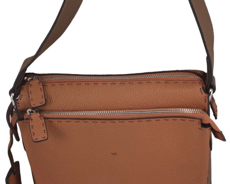 Коричневая сумка Fendi (Фенди) 368685-147_8900