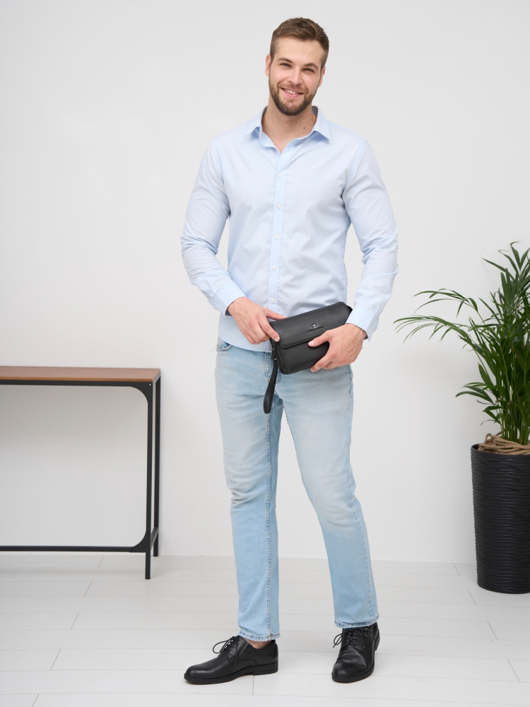 Мужской клатч кожаный 5195-10