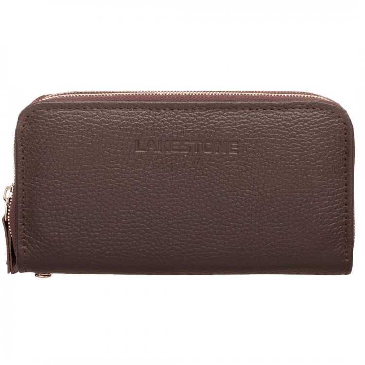 Небольшой кожаный мужской клатч на молнии Bantry Brown