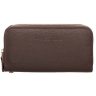 Небольшой кожаный мужской клатч на молнии Bantry Brown