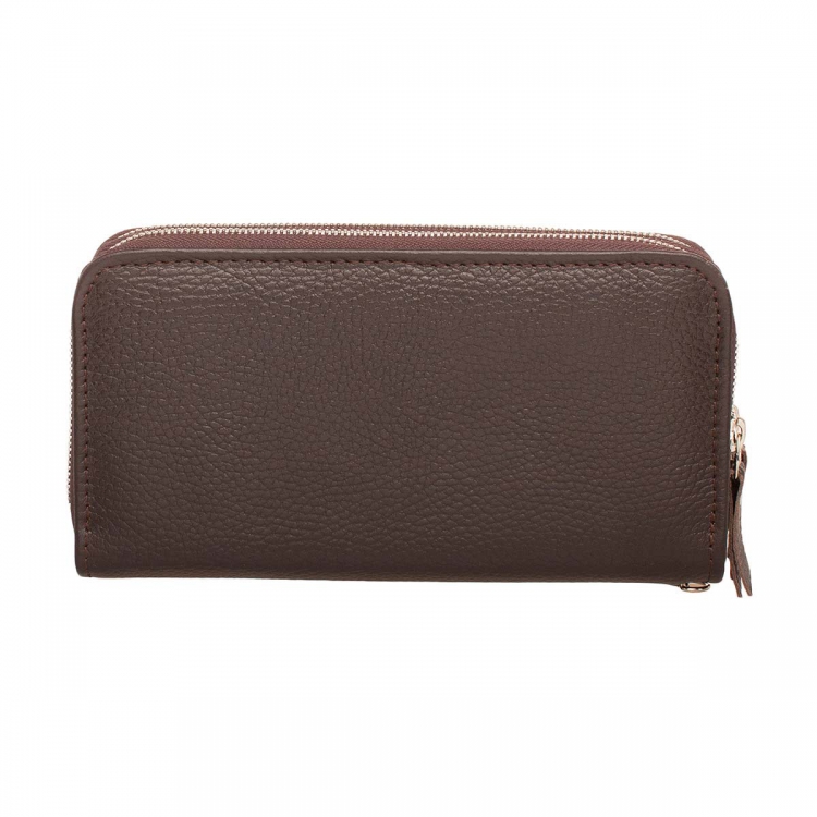 Небольшой кожаный мужской клатч на молнии Bantry Brown