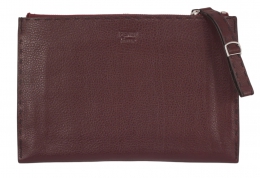Папка для документов Fendi бордовая burgundy