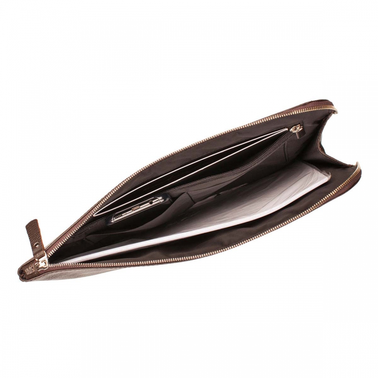 Кожаная папка для документов Bampton Brown