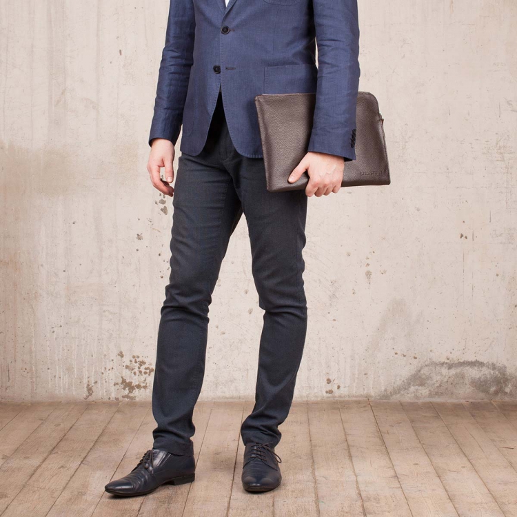 Кожаная папка для документов Bampton Brown