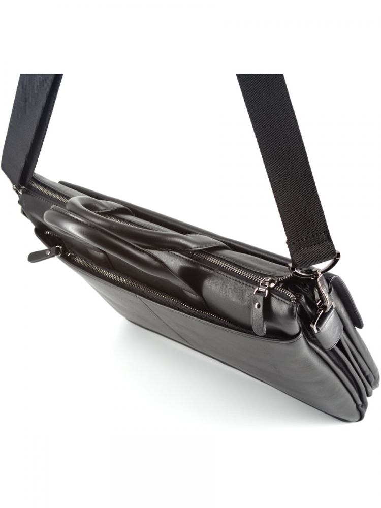 Деловая кожаная сумка Paul Rayner 0777826-1