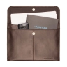 Коричневая кожаная папка Crosby Brown