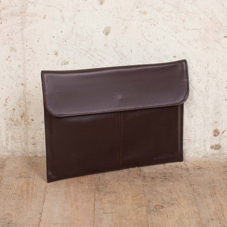 Коричневая кожаная папка Crosby Brown