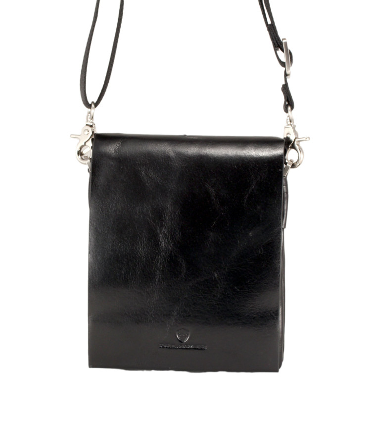 Сумка-планшет мужская из лаковой кожи Paul Rayner 0033387-5_1147