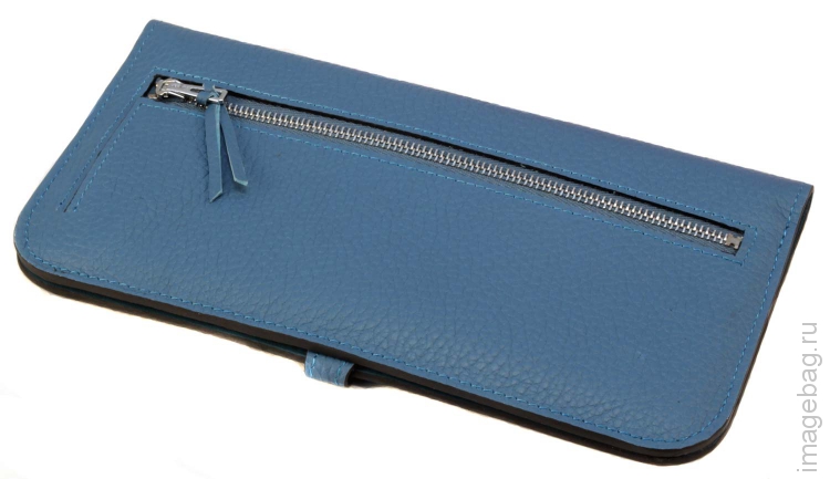 Женский кошелёк Hermes blue 535 HE-7283