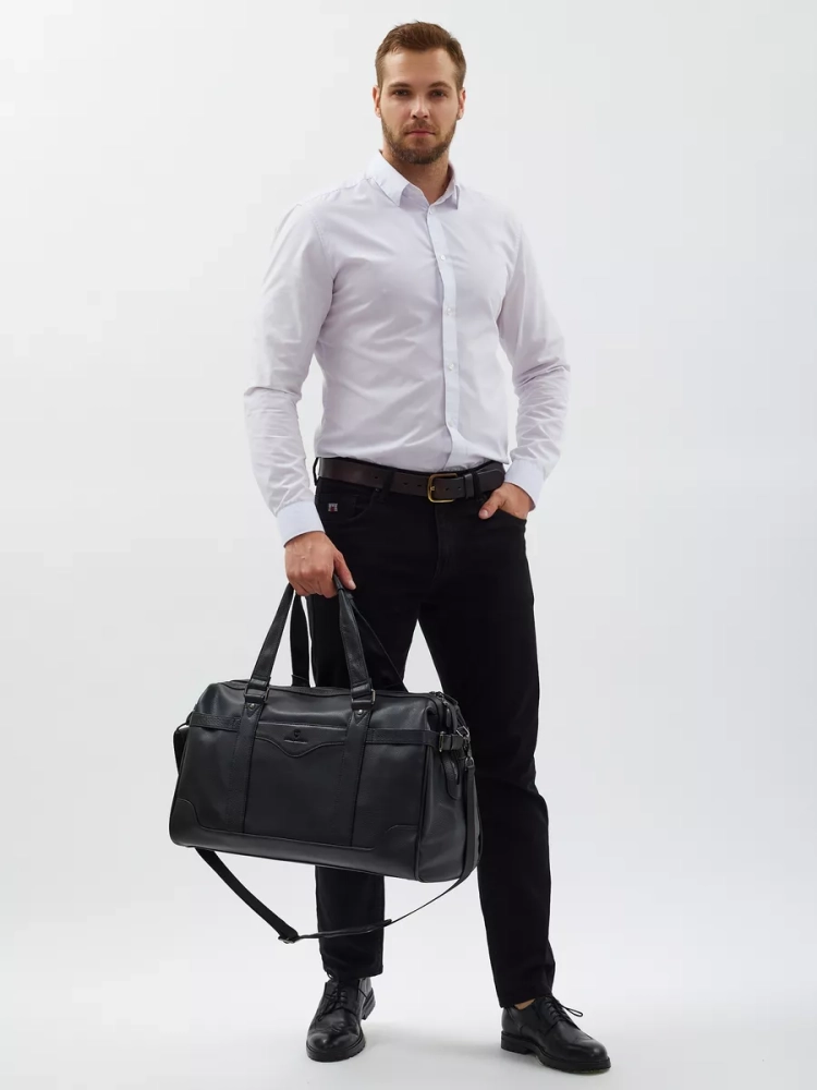 Мужская дорожная сумка из натуральной кожи Paul Rayner 0047832-1