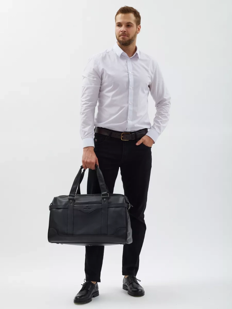 Мужская дорожная сумка из натуральной кожи Paul Rayner 0047832-1