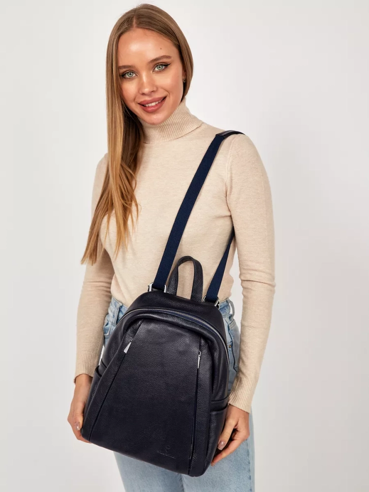 Синий женский городской рюкзак PR Wendy blue 1048