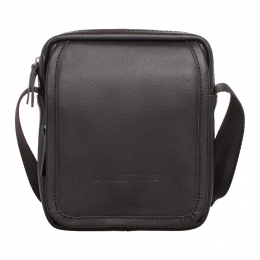 Компактная мужская сумка на плечо Parker Black