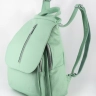 Рюкзак женский кожаный Paul Rayner мятный 1031