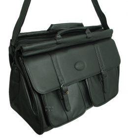 Дорожная мужская сумка из кожи IP Collection A-102 