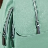 Рюкзак женский кожаный маленький Paul Rayner мята 1031-1