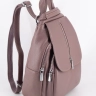 Рюкзак женский кожаный маленький Paul Rayner розовый 1031-1