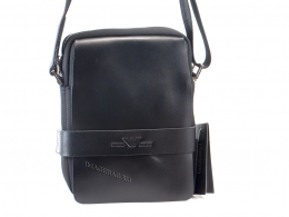 Комбинированная мужская сумка планшет Giorgio Armani 2829 