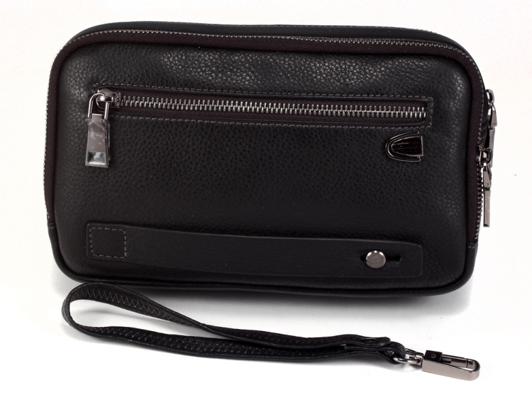 Кожаный клатч универсальный мужской Paul Rayner 0365270-10 _9068