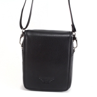 Черная мужская поясная сумка IP Collection 3629