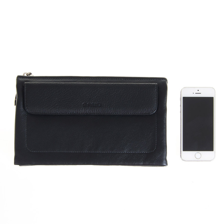 Кожаный двойной мужской клатч Galib 7M164