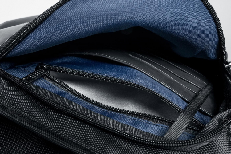 ALPHA X01 black Деловая сумка для документов черная-14